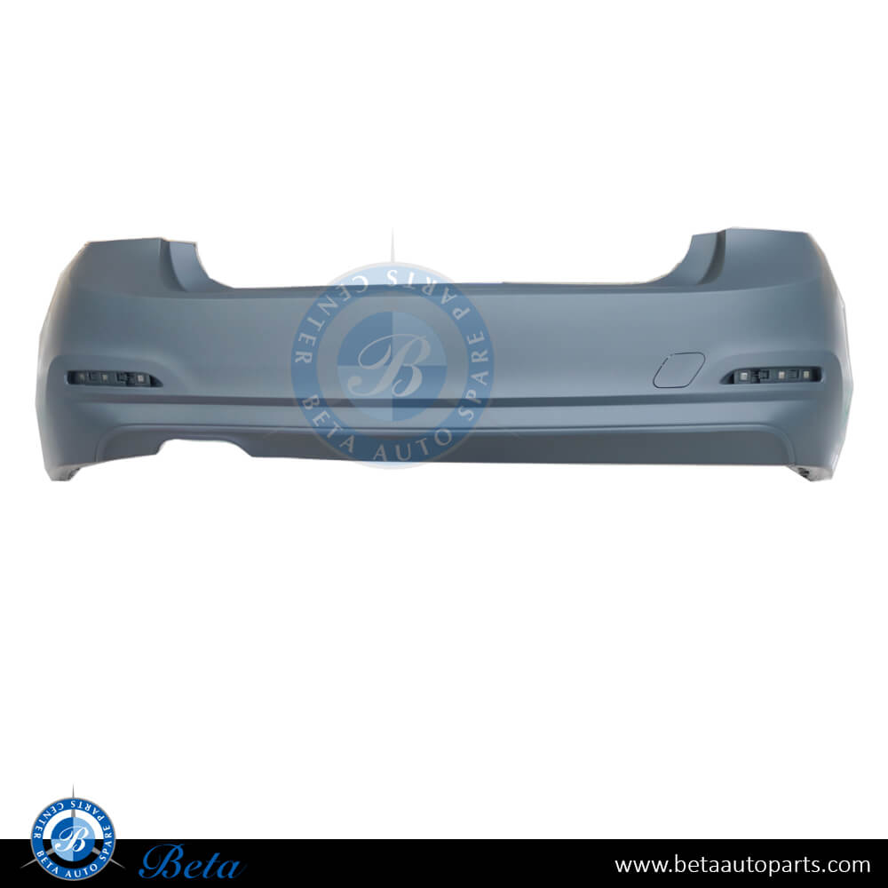 Rear Bumper Basis for BMW 3 Series F30 LCI 2016-2018 models, Part Number 51127384601 Rear Bumper Basis for BMW 3 Series F30 LCI 2016-2018 models, Part Number 51127384601
